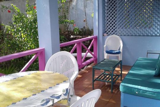 Apartment porch